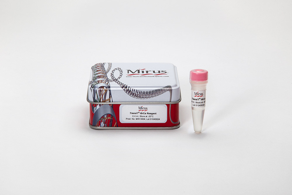 TransIT®-BrCa Transfection Reagent (Mirus Bio SKU: MIR 5505)