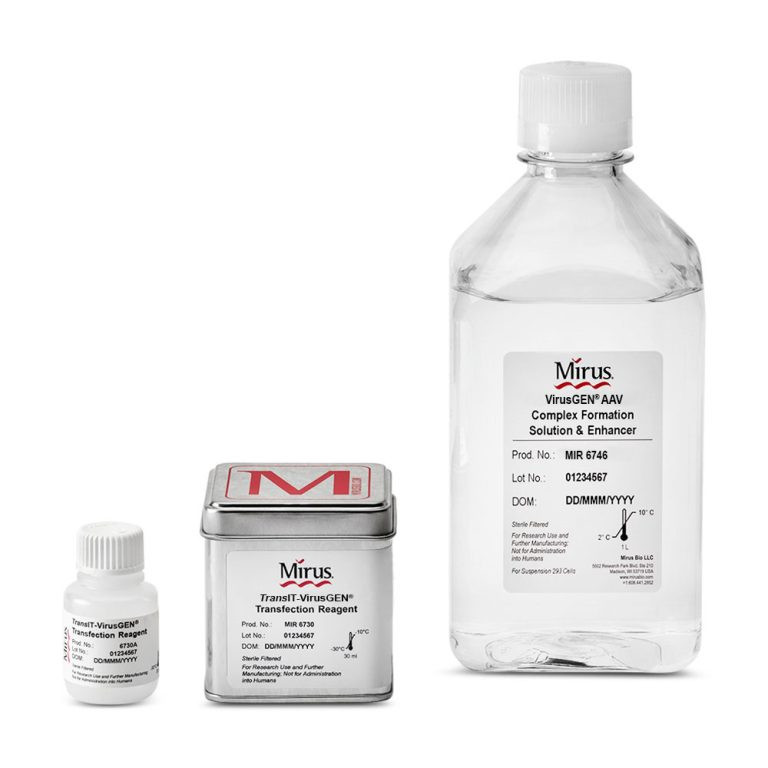 VirusGEN AAV Transfection Kit (Mirus Bio SKU: MIR 6755)