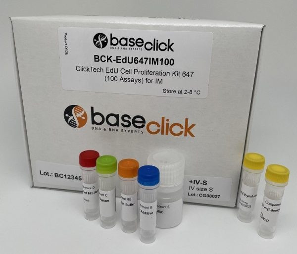 ClickTech EdU Cell Proliferation Kit 647 (100 Assays) for IM IV size M