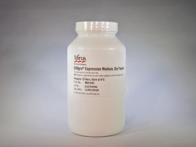 CHOgro® Expression Medium (Mirus Bio SKU: MIR 6201)