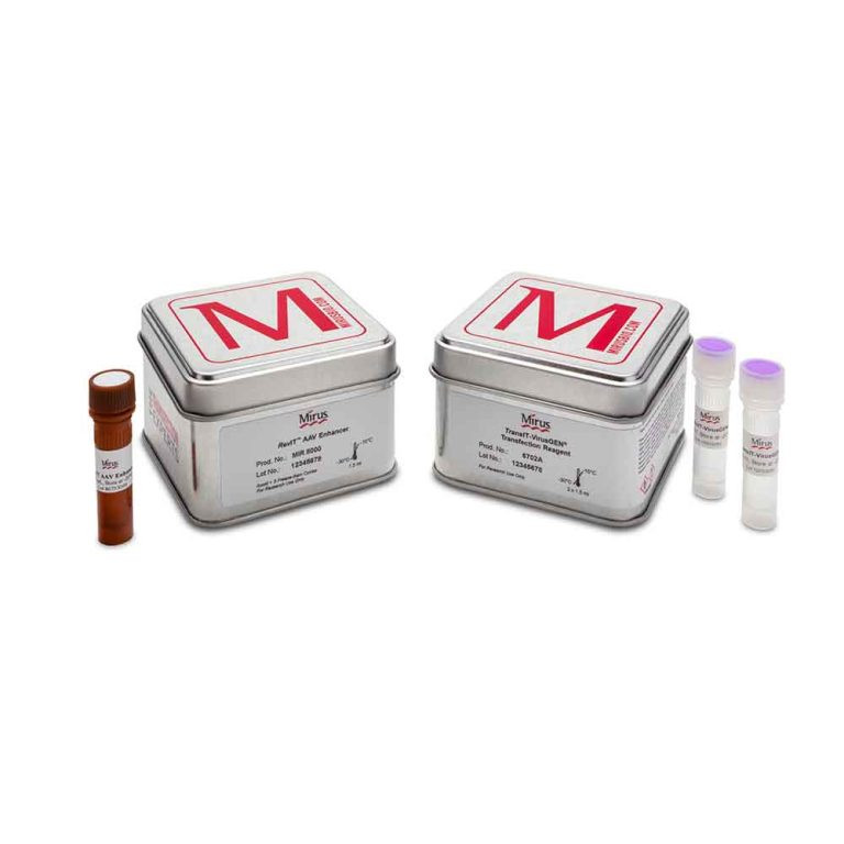 VirusGEN AAV Transfection Kit with RevIT AAV Enhancer (Mirus Bio SKU: MIR 8007)