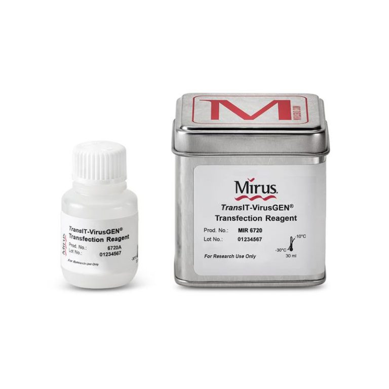 TransIT-VirusGEN Transfection Reagent (Mirus Bio SKU: MIR 6720)