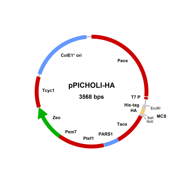 Gene Expression in Pichia pastoris: pPICHOLI vectors
