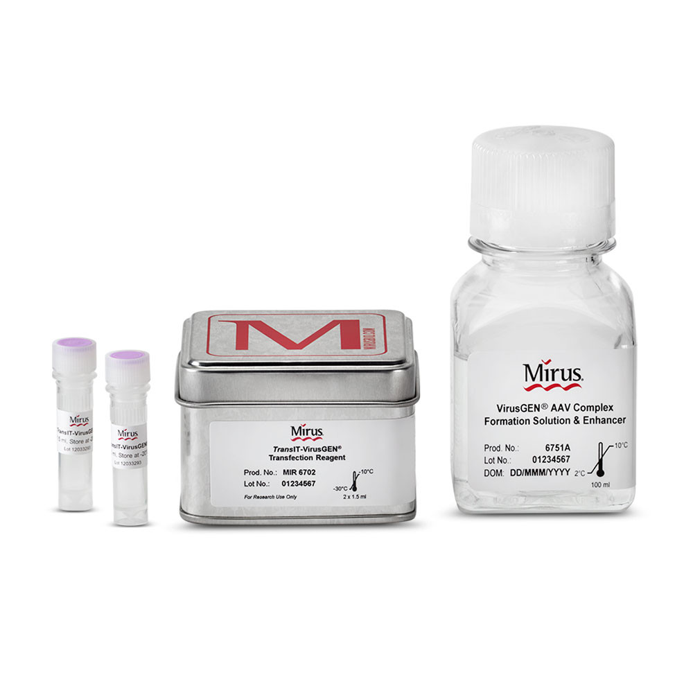 VirusGEN® AAV Transfection Kit (Mirus Bio SKU: MIR 6750)